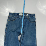 Faded Glory Cargo Carpenter Jeans - 34W 30L Blue Cotton