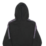 PUMA Mens Black Cotton Blend Full Zip Hoodie S Sports Casual Sweatshirt
