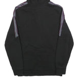 PUMA Mens Black Cotton Blend Full Zip Hoodie S Sports Casual Sweatshirt
