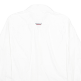 TOMMY HILFIGER Mens White Casual Shirt M Button Down Collar Long Sleeve Cotton