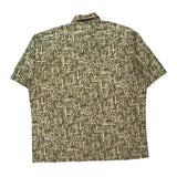 Campia Moda Hawaiian Shirt - XL Khaki Cotton