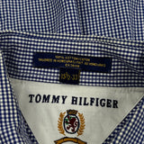 Tommy Hilfiger Checked Shirt - Medium Blue Cotton