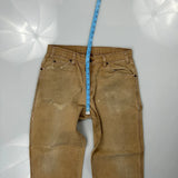 Dickies Carpenter Pants - 32W 31L Brown Cotton