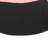 FILA Womens Black & Pink Tennis Mini Skort Polyester Jersey Size L Drawstring