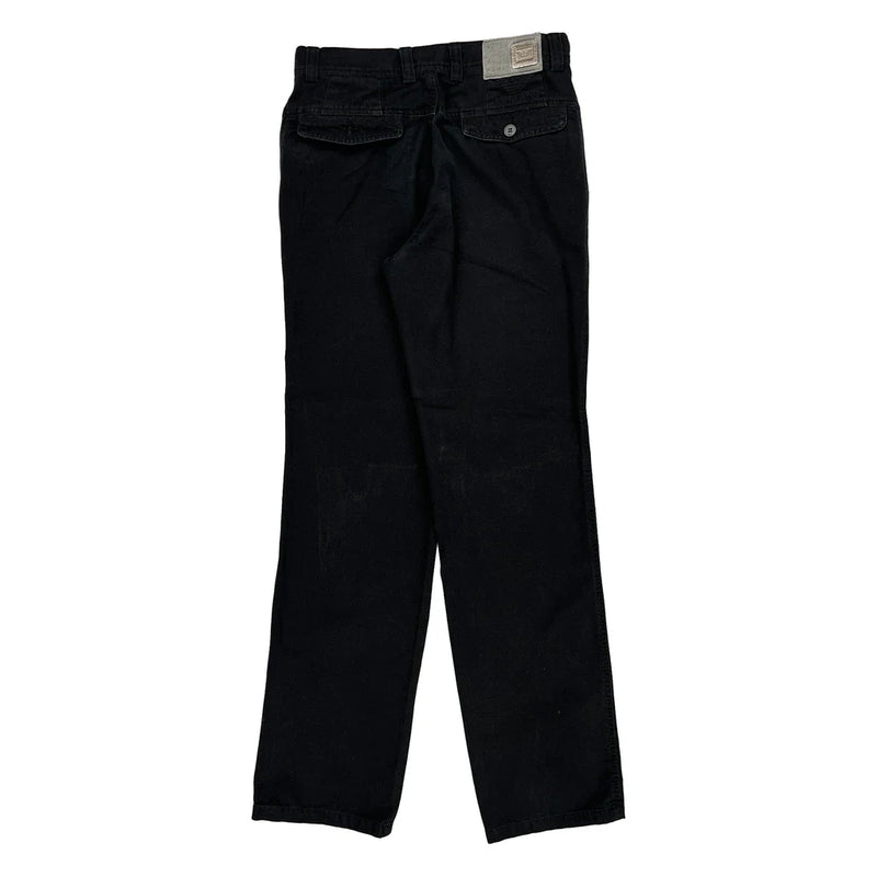 Giorgio Armani Trousers - 29W UK 10 Black Cotton