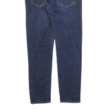 LEVI'S 512 Big E Mens Blue Slim Skinny Denim Medium W30 L27 Cotton Blend Zip