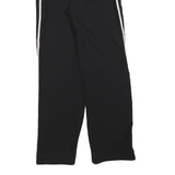 & OTHER STORIES Womens Polyester Blend Black Relaxed Straight Trousers W26 L28