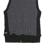 CALVIN KLEIN PERFORMANCE Womens Black Quilted Zip Jacket M Polyester