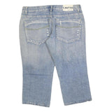 C MATTEO Mens Shorts Blue Denim XL W38 Distressed Casual Cotton Blend
