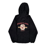Grumpy Disney Graphic Jacket - Small Black Nylon
