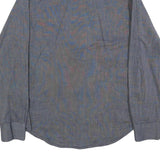 ARMANI EXCHANGE Mens Blue Shirt S Cotton Long Sleeve Casual Stylish