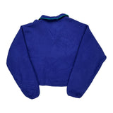 Made In USA Patagonia Cropped Fleece - 2XL Blue Polyester