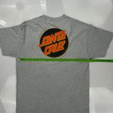 Santa Cruz T-Shirt - Medium Grey Cotton