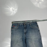 Southpole Denim Shorts - 38″ Waist Blue Denim