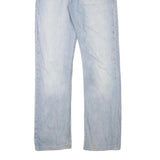 LEVI'S Mens Jeans Light Blue Regular Straight Denim Stone Wash W30 L31 Casual