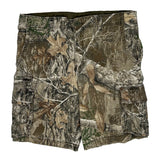 George Cargo Shorts - 36W 10L Camo Cotton Blend