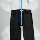 505 Levis Jeans - 34W 32L Gray Cotton