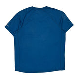 Carhartt T-Shirt - Large Blue Cotton