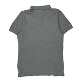Tommy Jeans Polo Shirt - XL Grey Cotton