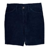 Wrangler Shorts - 32W 10L Navy Corduroy
