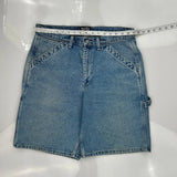 Polo By Ralph Lauren Carpenter Shorts - 34W 9L Blue Denim