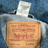 Levis Denim Jacket - XL Blue Denim