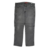 Dickies Double Knee Cargo Pants - 37W 32L Gray Cotton Blend