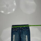 True Religion Denim Shorts - 32W US 6 Blue Denim