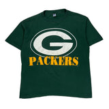 Packers The Game Football T-Shirt - Large Green Cotton