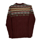 Levis Slim Fit Sweater - 2XL Multicoloured Wool Blend