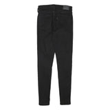 LEVI'S Womens Black Slim Skinny Denim Dark Zip W26 L29 Stretch Cotton Blend
