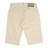 DIESEL Mens Shorts Beige Casual Plain M W30 Cotton Comfortable Stylish