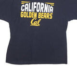 CHAMPION Mens Navy Blue California Golden Bears Graphic T-Shirt XL Crew Neck