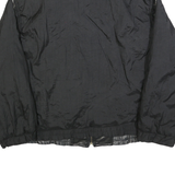 HOT SPICES Womens Black Reversible Zip Jacket L Polyester Blend Plain