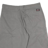 DICKIES Mens Shorts Grey Casual M W32 Cotton Workwear Utility Pocket Style