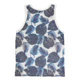 ADIDAS Mens Blue White Graphic Vest S Sleeveless Crew Neck Sportswear