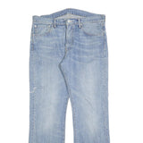 LEVI'S 527 Reg Bootcut Mens Jeans Blue Denim Regular Cotton Blend W36 L32 Zip