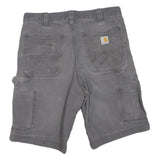 CARHARTT Mens Shorts Grey Casual M W32 Workwear Utility Relaxed Fit