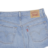 LEVI'S Womens Denim Blue Cut-Off Shorts M W26 Casual Distressed Hem