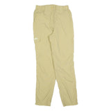 MAMMUT Womens Polyester Blend Regular Beige Cargo Trousers W28 L30 Outdoor Zip