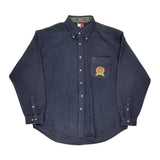 Vintage Tommy Hilfiger Shirt - XL Navy Cotton