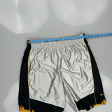 Nike Contrast Stitch Sport Shorts - 34W 8L Gray Polyester