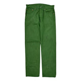 501 Levis Jeans - 31W 31L Green Cotton