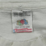 Fruit Of The Loom Single Stitch T-Shirt - 2XL White Cotton