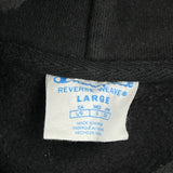 Reverse Weave Champion Hoodie - Large Black Cotton
