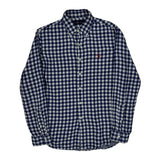 Ralph Lauren Checked Shirt - Medium Blue Cotton
