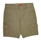 Dickies Cargo Shorts - 38W 11L Khaki Cotton