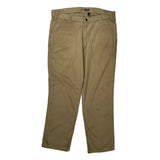 Carhartt Trousers - 38W 32L Khaki Cotton