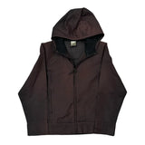 Nike Windbreaker - XS Brown Polyester