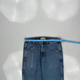 Blue Mountain Carpenter Jeans - 31W 32L Blue Cotton